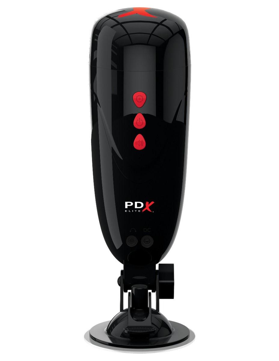 Pipedream – PDX Elite – Dirty Talk Starter Stroker – Light/Black