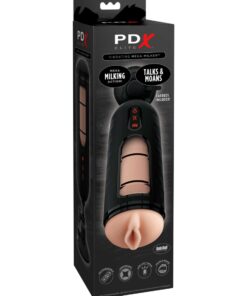 Pipedream – PDX Elite – Vibrating Mega Milker – Light/Black