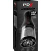 Pipedream – PDX Elite – Talk Dirty Rotobator – Clear/Black