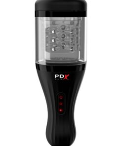 Pipedream – PDX Elite – Talk Dirty Rotobator – Clear/Black