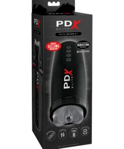 Pipedream – PDX Elite – Motorbator 2 – Clear/Black