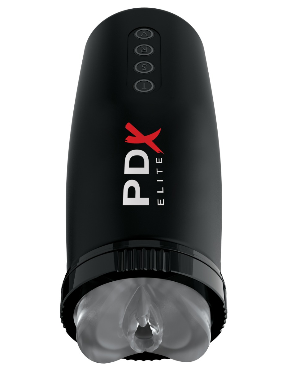 Pipedream – PDX Elite – Motorbator 2 – Clear/Black