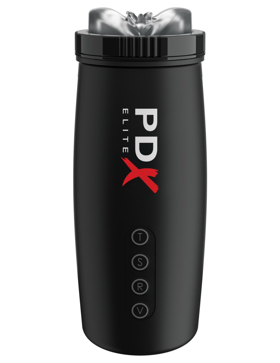 Pipedream – PDX Elite – Motorbator 2 – Clear/Black