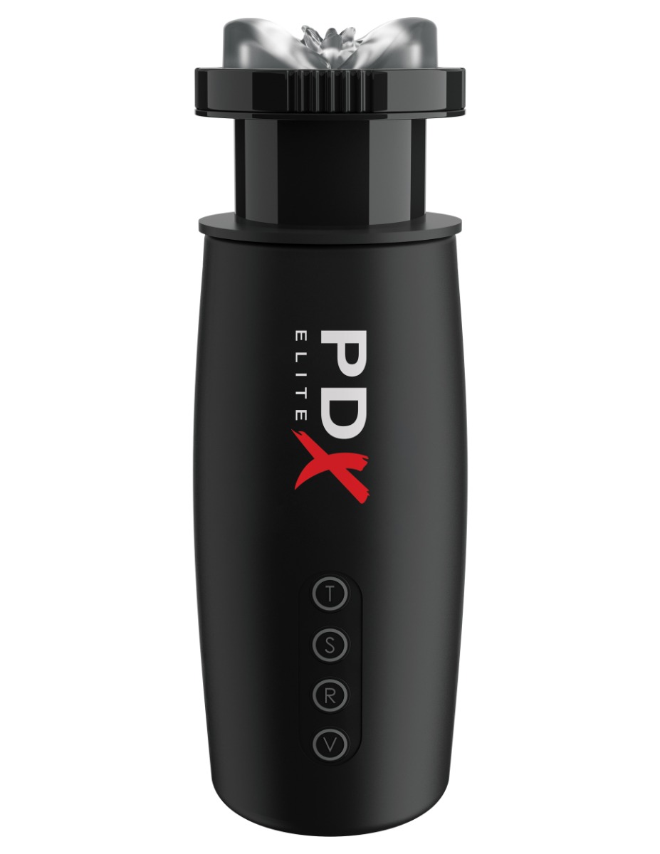 Pipedream – PDX Elite – Motorbator 2 – Clear/Black