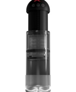 Pipedream – PDX Elite – Extender Pro Vibrating Pump – Clear/Black