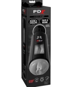 Pipedream – PDX Elite – Ultimate Milker – Clear/Black