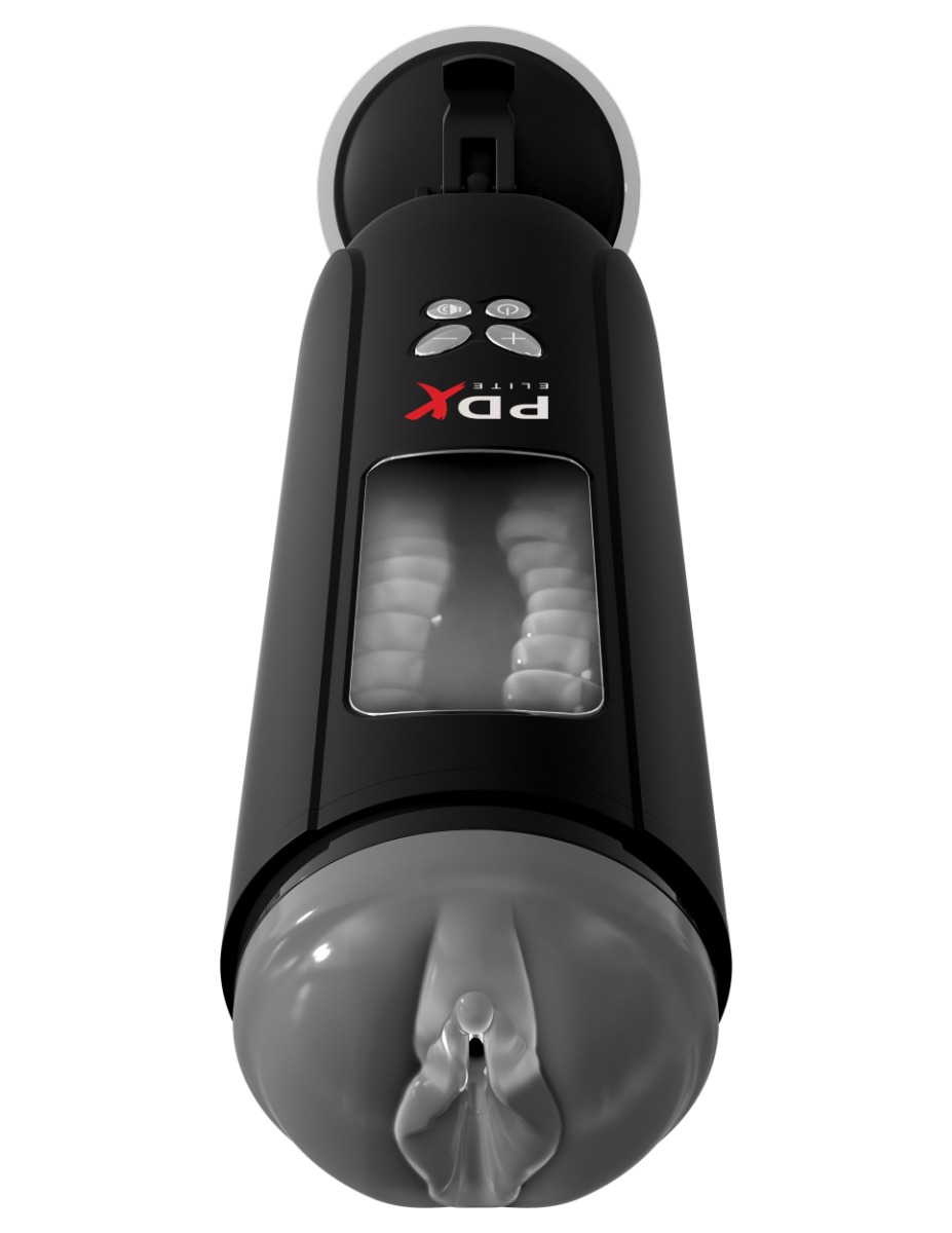 Pipedream – PDX Elite – Ultimate Milker – Clear/Black