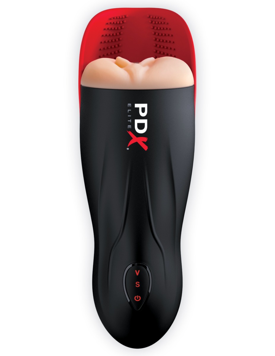 Pipedream – PDX Elite – Fuck-O-Matic – Black/ Red