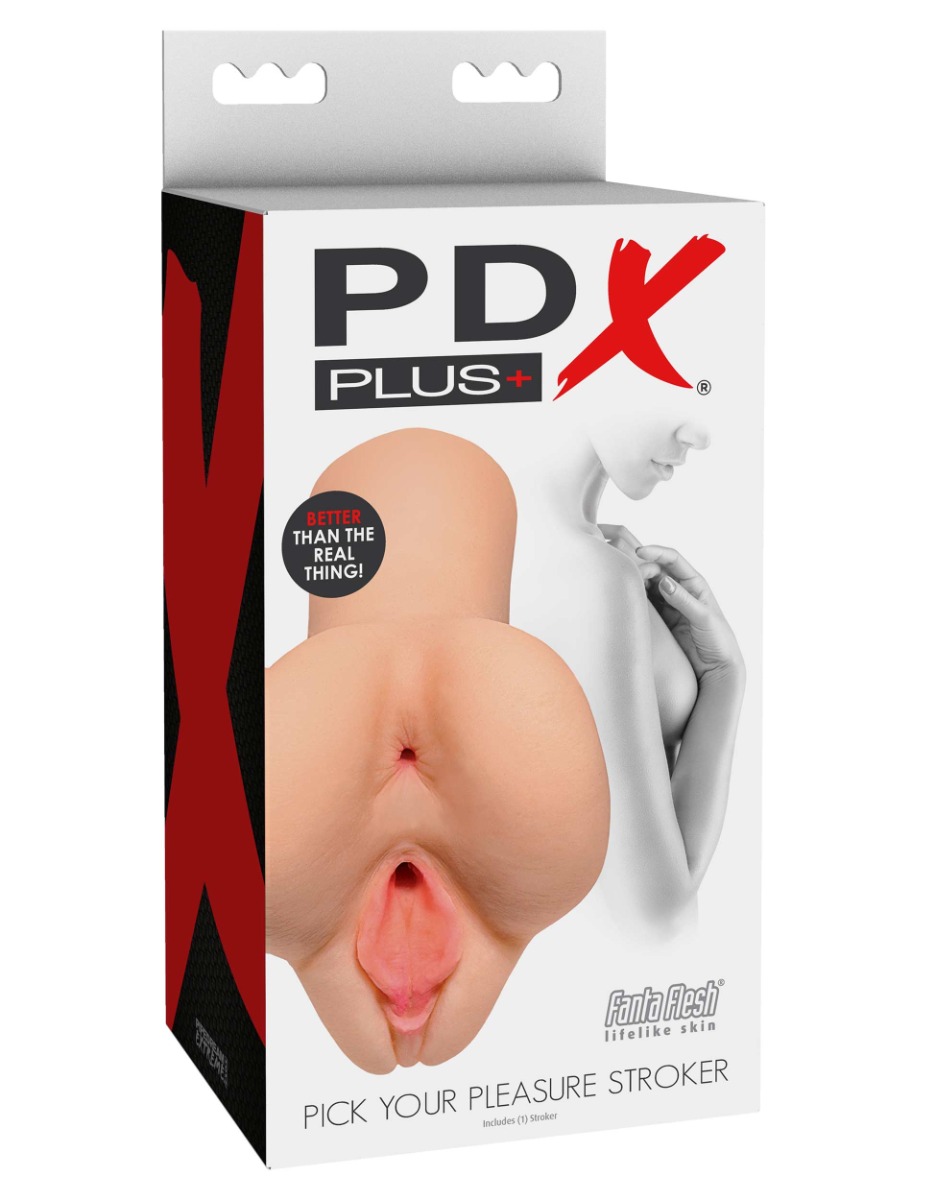 Pipedream – PDX Plus – Pick Your Pleasure Stroker – Light