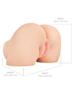 Pipedream – PDX Elite – Shake That Ass Vibrating Mega Masturbator – Light