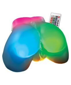 Pipedream – PDX Elite – Go-Go Booty Self-Lubricating Mega Masturbator – Frosted