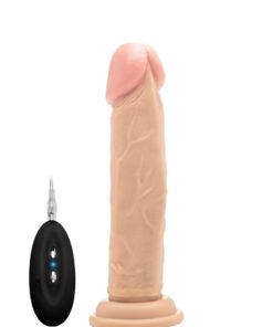 Real Rock - Vibrating Realistic Cock 8 inches - Skin