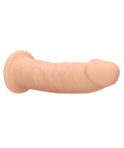 Real Rock Silicone Dildo Without Balls 6" (Flesh)