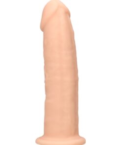 Real Rock Silicone Dildo Without Balls 6" (Flesh)