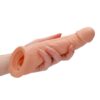 Real Rock Penis Sleeve 8" (Flesh)