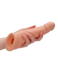 Real Rock Penis Sleeve 8" (Flesh)