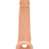 Real Rock Penis Sleeve 9" (Flesh)