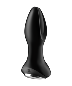 Satisfyer Rotator Plug 2+ App-Controlled Black Rotating Vibrating Anal Plug