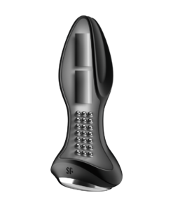 Satisfyer Rotator Plug 2+ App-Controlled Black Rotating Vibrating Anal Plug