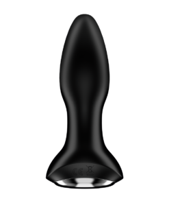 Satisfyer Rotator Plug 2+ App-Controlled Black Rotating Vibrating Anal Plug