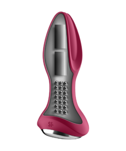 Satisfyer Rotator Plug 2+ App-Controlled Fuchsia Rotating Vibrating Anal Plug