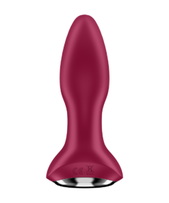 Satisfyer Rotator Plug 2+ App-Controlled Fuchsia Rotating Vibrating Anal Plug
