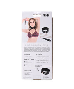 S&M Brat Collar & Leash