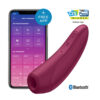 Satisfyer App Enabled Curvy 1+ Rose Red