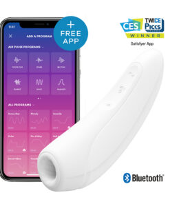 Satisfyer App Enabled Curvy 1+ White