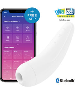 Satisfyer App Enabled Curvy 2+ White
