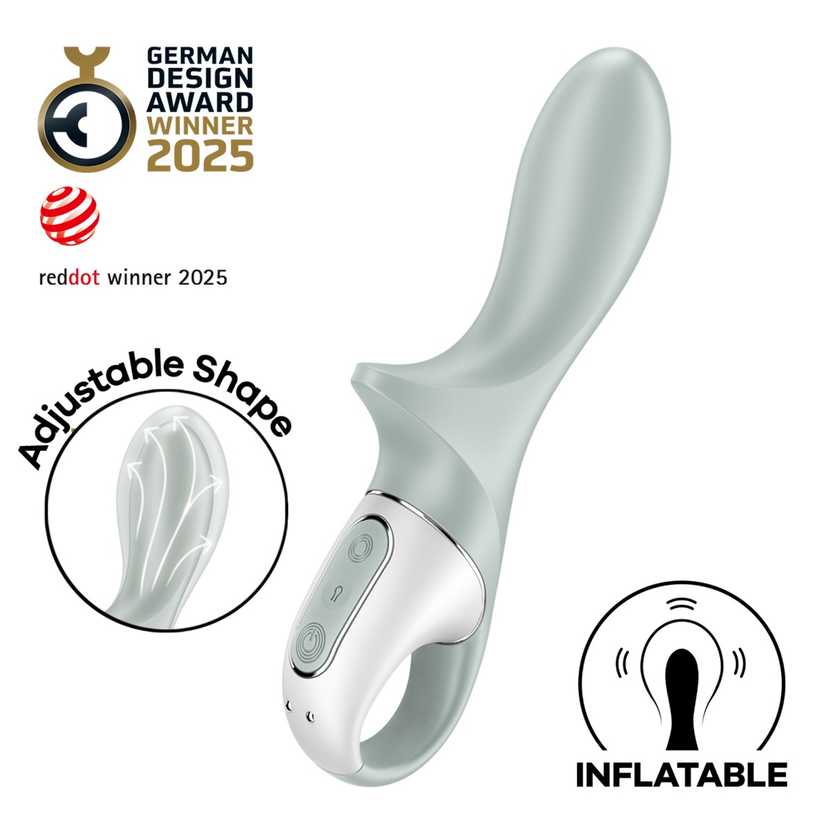 Satisfyer Air Pump Booty 3 – Greygreen
