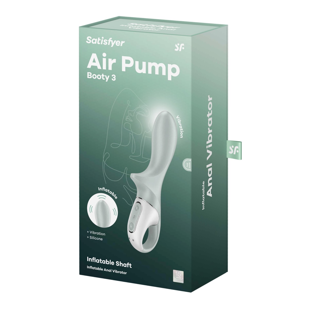 Satisfyer Air Pump Booty 3 – Greygreen