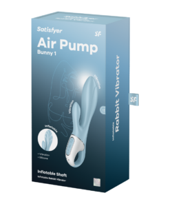 Satisfyer Air Pump Bunny 1 – Ice Blue