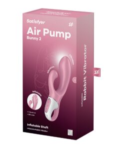 Satisfyer Air Pump Bunny 2 – Light Red
