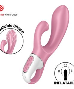 Satisfyer Air Pump Bunny 2 – Light Red