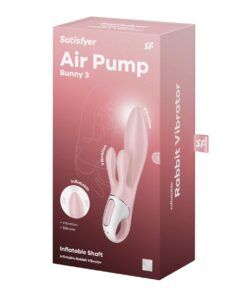 Satisfyer Air Pump Bunny 3 – Rose