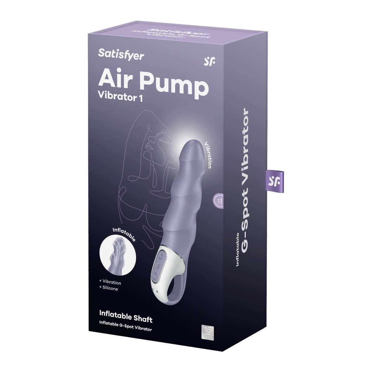 Satisfyer Air Pump Vibrator 1 – Mauve