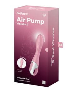 Satisfyer Air Pump Vibrator 2 – Light Red