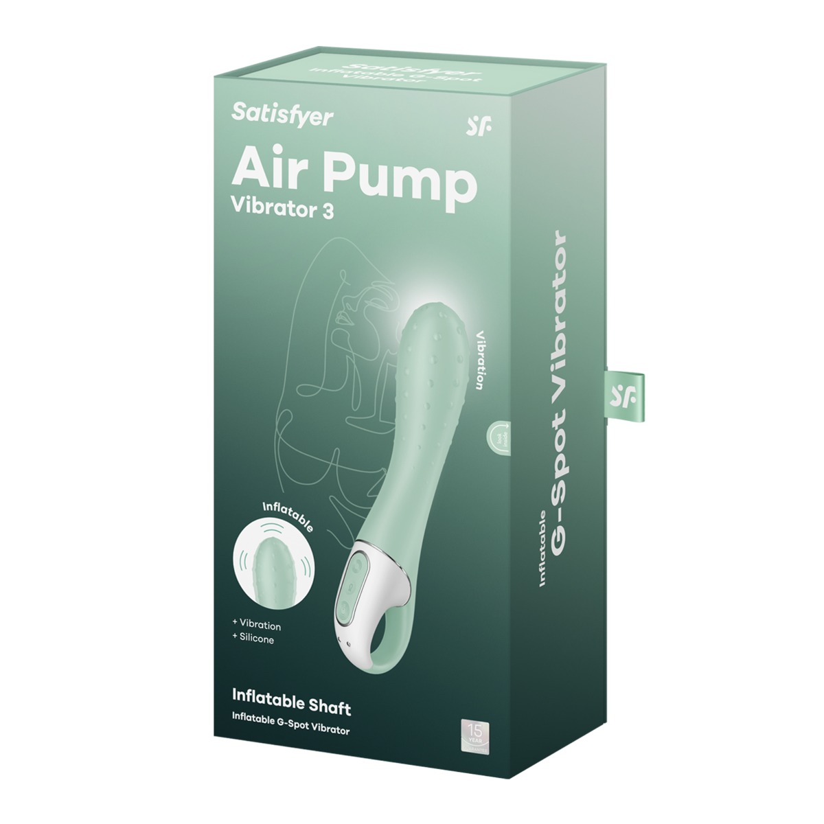 Satisfyer Air Pump Vibrator 3 – Mint