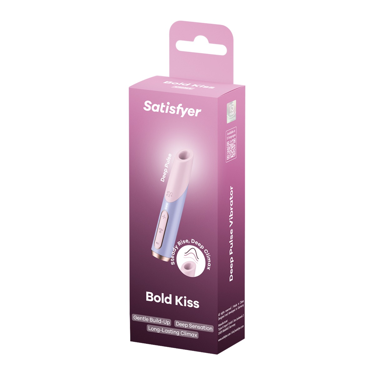 Satisfyer Bold Kiss – Violet