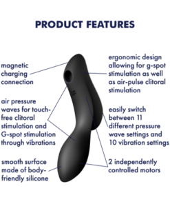 Satisfyer Curvy Trinity 2 - black