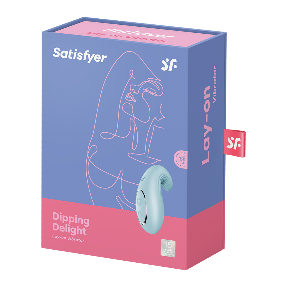 Satisfyer Dipping Delight – Light Blue