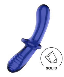 Satisfyer Double Crystal – Light Blue