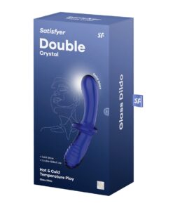 Satisfyer Double Crystal – Light Blue