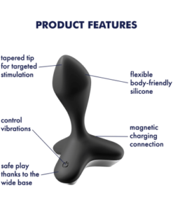 Satisfyer Game Changer (Plug Vibrator) black