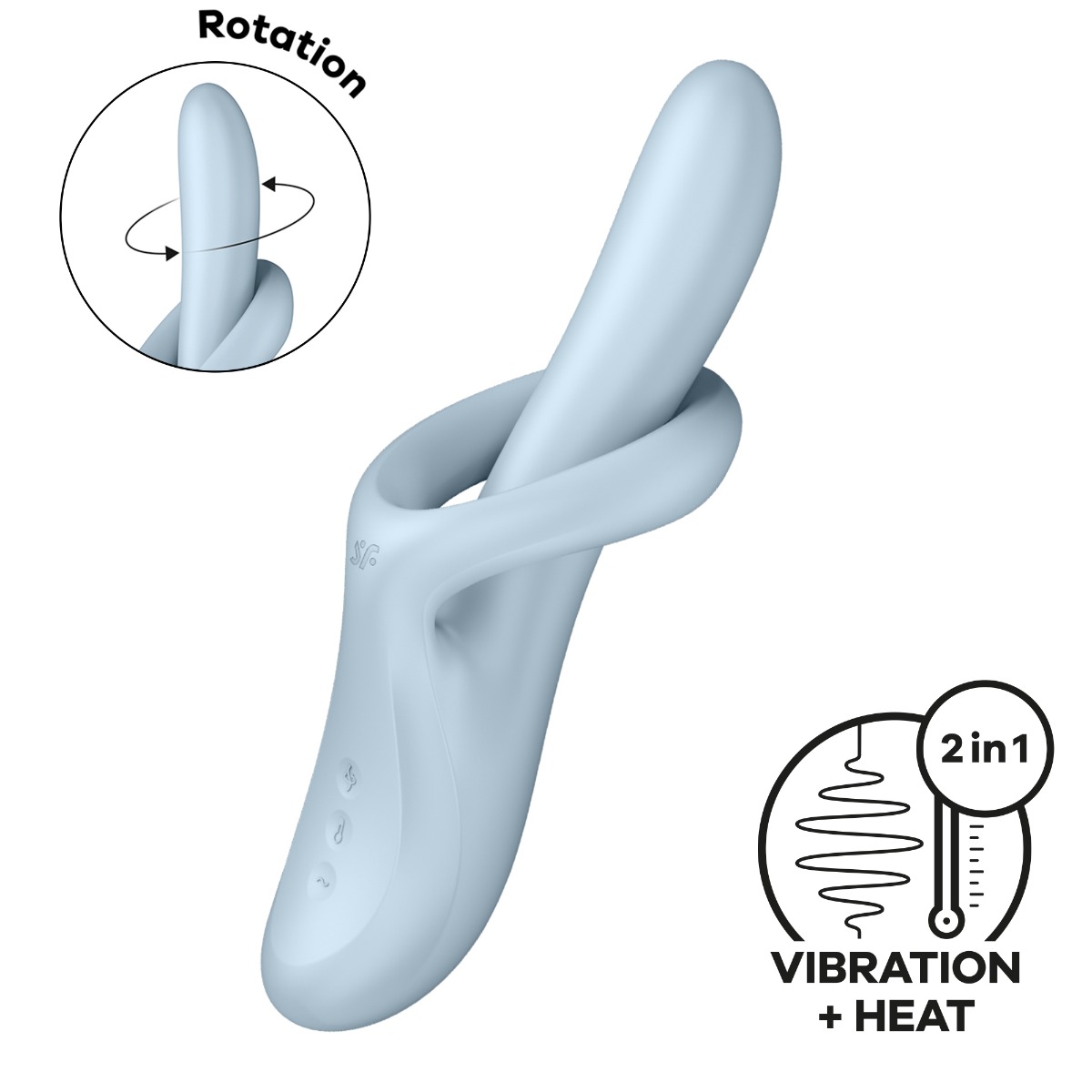 Satisfyer Heat Flex 4 – Light Blue