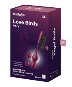 Satisfyer Love Birds Vary – Burgundy