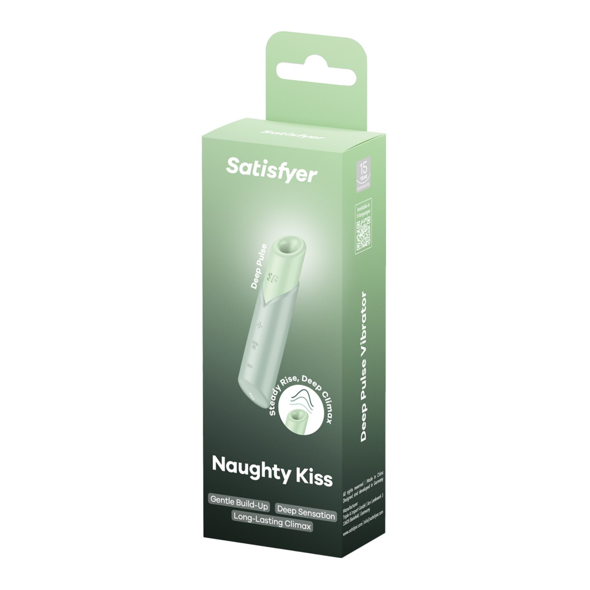 Satisfyer Naughty Kiss – Mint