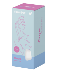 Satisfyer 1 Next Generation Silicone Suction Head 5 Pack