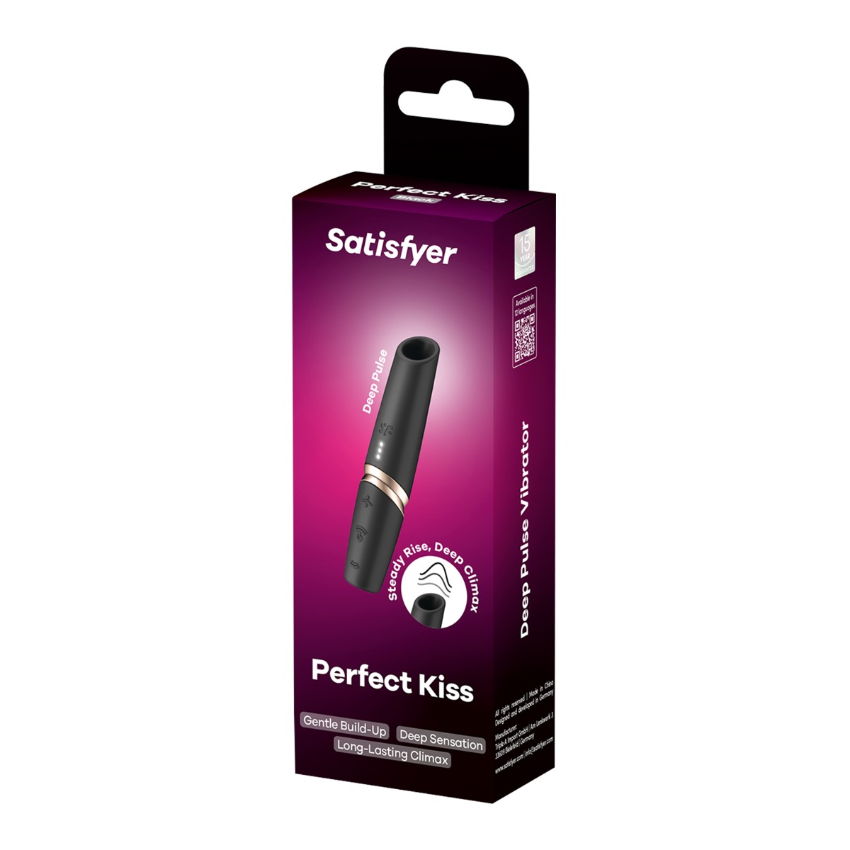 Satisfyer Perfect Kiss – Black